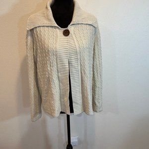 SML Sport one Button Cardigan Sweater